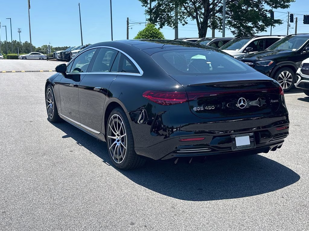 2026 Black Mercedes-Benz EQS 450 AWD Sedan