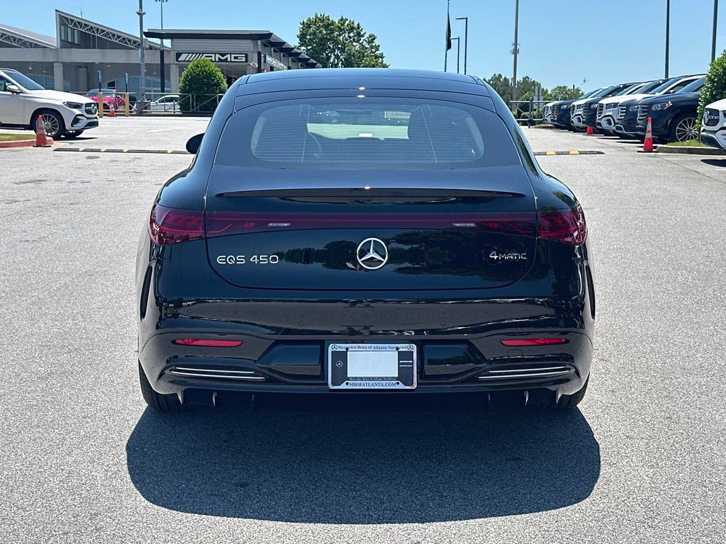 2026 Black Mercedes-Benz EQS 450 AWD Sedan