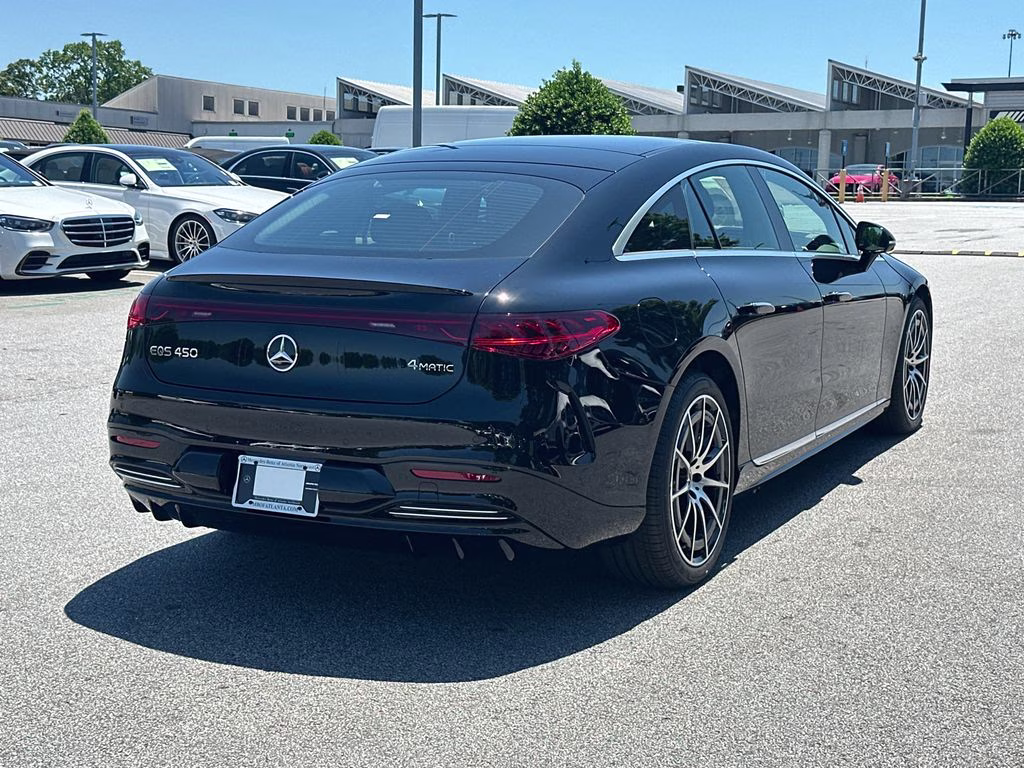 2026 Black Mercedes-Benz EQS 450 AWD Sedan