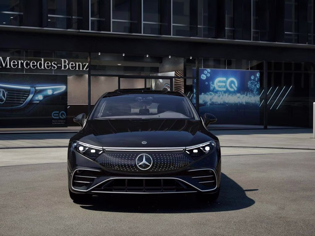 2026 Black Mercedes-Benz EQS 450 AWD Sedan