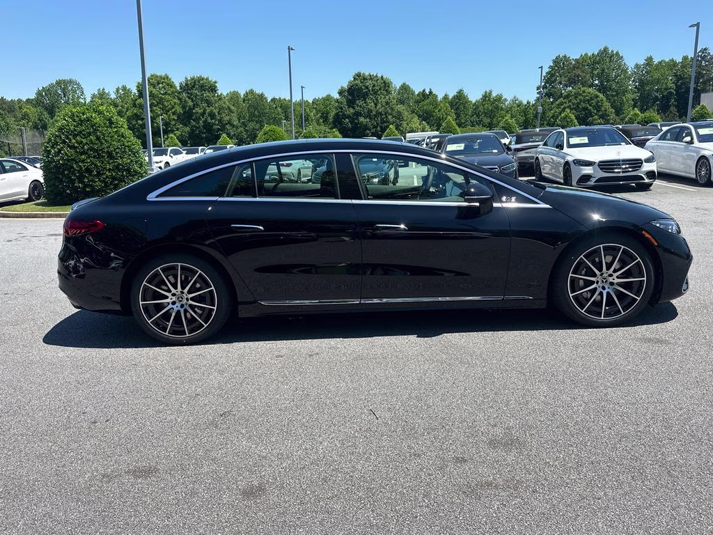 2026 Black Mercedes-Benz EQS 450 AWD Sedan