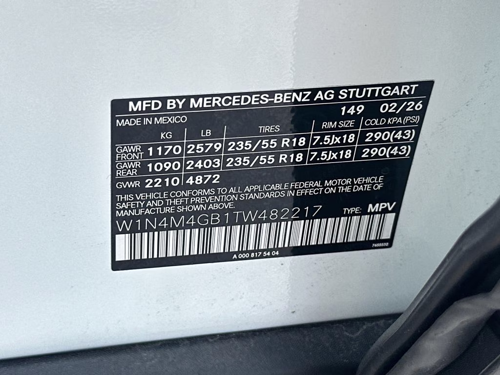 2026 Polar Mercedes-Benz GLB GLB 250 FWD SUV