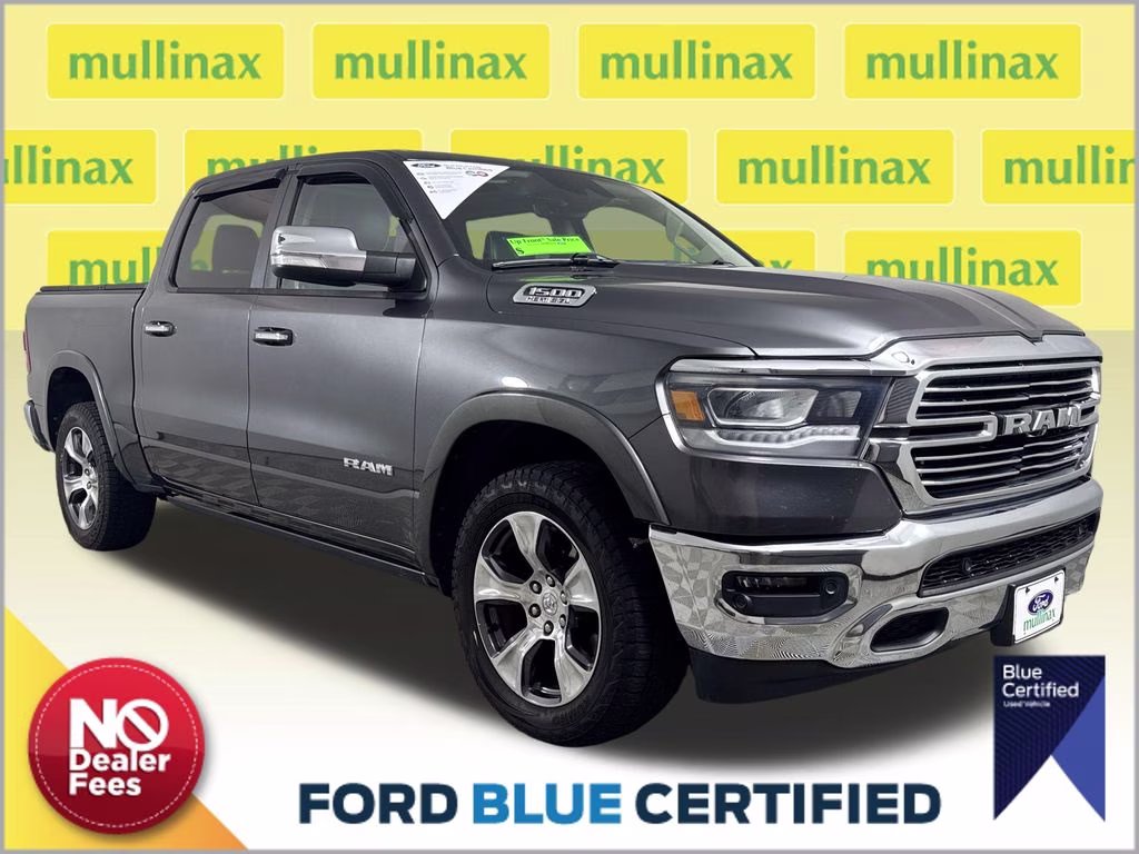2019 Granite Crystal Metallic Clearcoat Ram 1500 Laramie 4X4 Truck