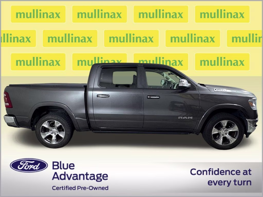 2019 Granite Crystal Metallic Clearcoat Ram 1500 Laramie 4X4 Truck