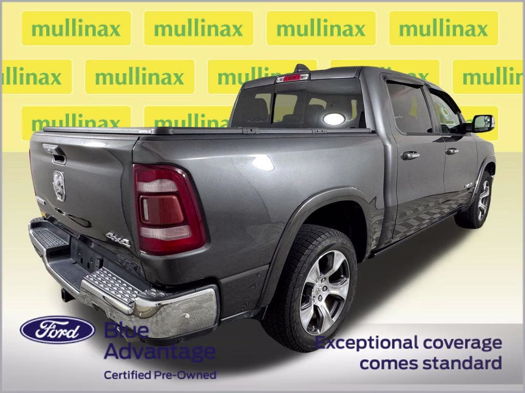 2019 Granite Crystal Metallic Clearcoat Ram 1500 Laramie 4X4 Truck