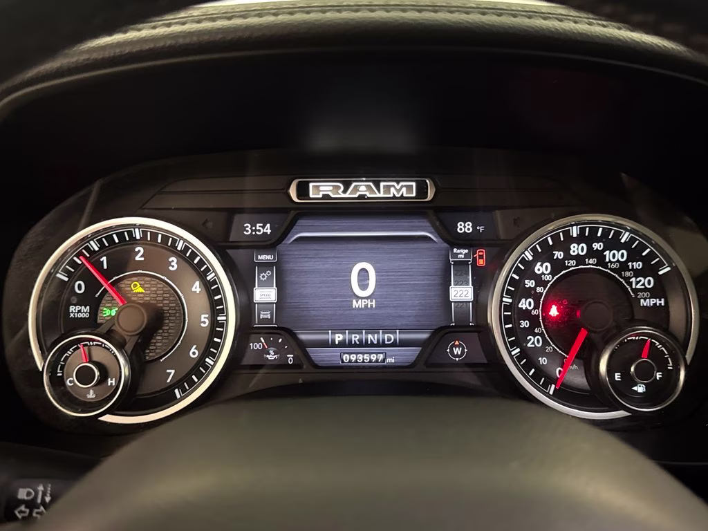 2019 Granite Crystal Metallic Clearcoat Ram 1500 Laramie 4X4 Truck