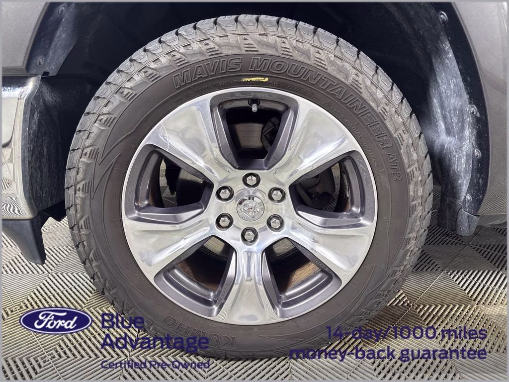 2019 Granite Crystal Metallic Clearcoat Ram 1500 Laramie 4X4 Truck