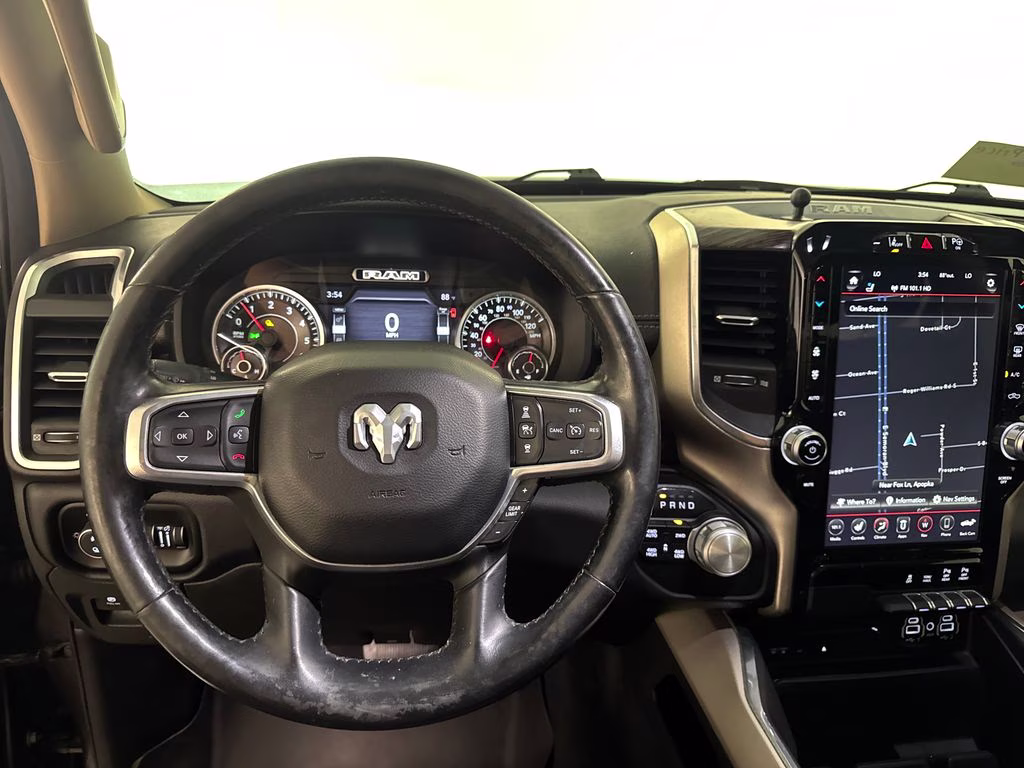 2019 Granite Crystal Metallic Clearcoat Ram 1500 Laramie 4X4 Truck