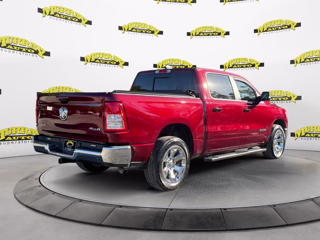 2022 Delmonico Red Pearlcoat Ram 1500 Big Horn/Lone Star 4X4 Truck