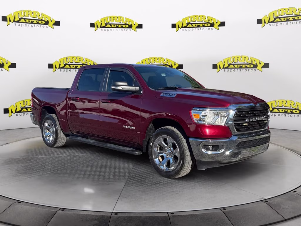 2022 Delmonico Red Pearlcoat Ram 1500 Big Horn/Lone Star 4X4 Truck