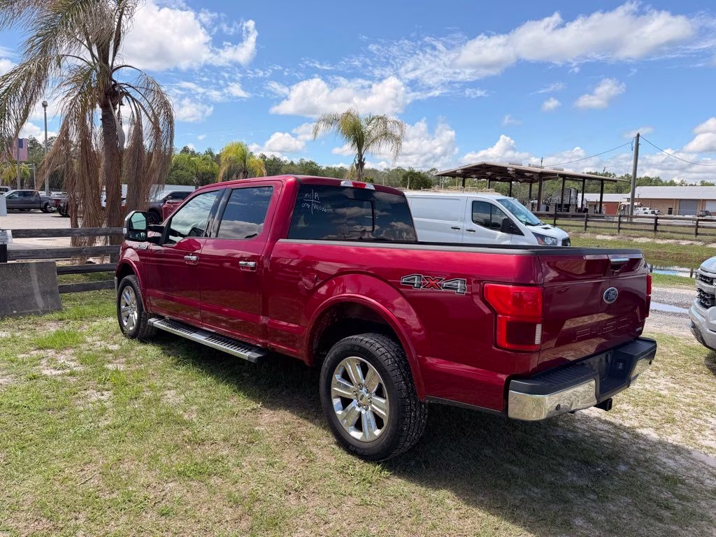 2019 Ruby Red Metallic Ford F-150 Lariat 4X4 Truck