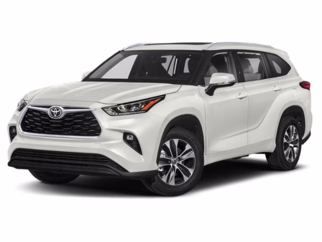 2021 Blizzard Pearl Toyota Highlander XLE FWD SUV