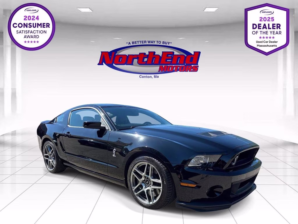 2013 Black Ford Mustang Shelby GT500 RWD Coupe