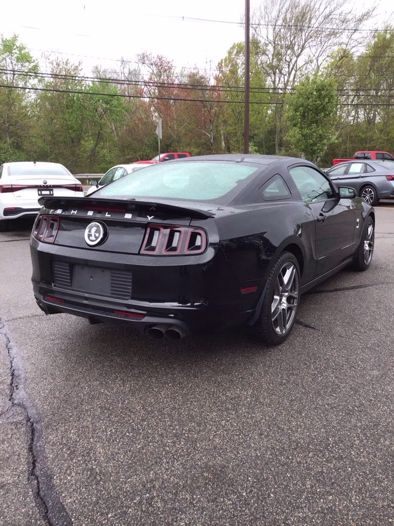 2013 Black Ford Mustang Shelby GT500 RWD Coupe