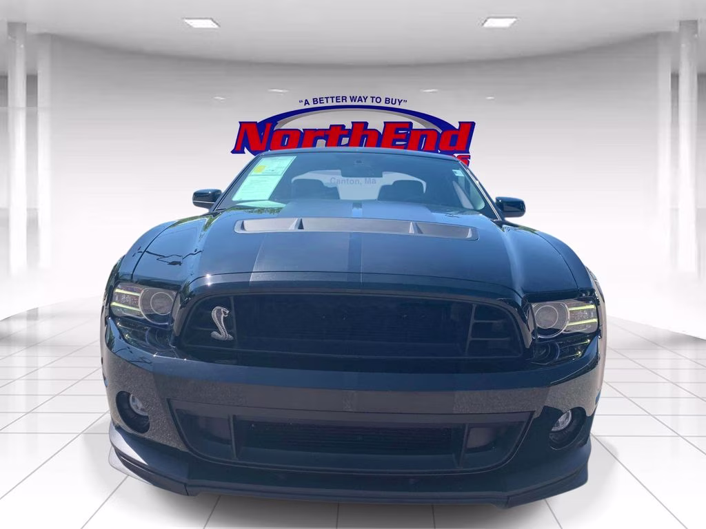 2013 Black Ford Mustang Shelby GT500 RWD Coupe