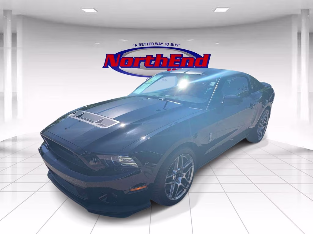 2013 Black Ford Mustang Shelby GT500 RWD Coupe