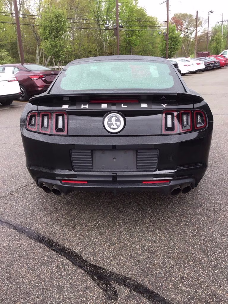 2013 Black Ford Mustang Shelby GT500 RWD Coupe