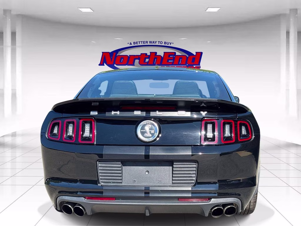 2013 Black Ford Mustang Shelby GT500 RWD Coupe