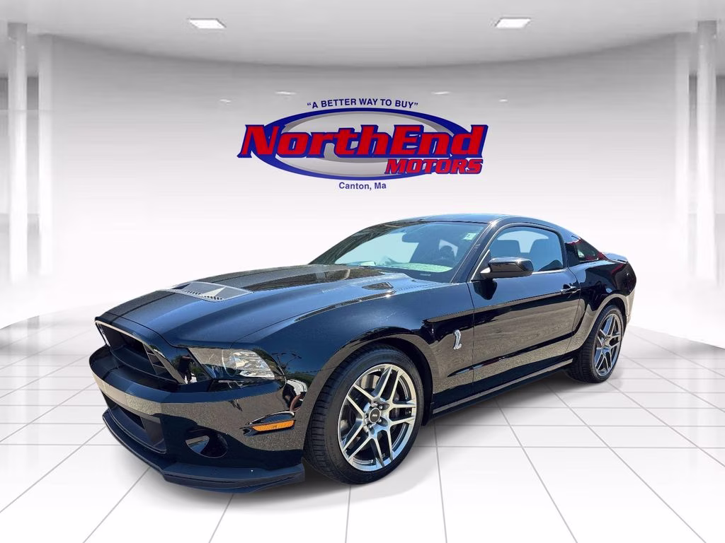 2013 Black Ford Mustang Shelby GT500 RWD Coupe