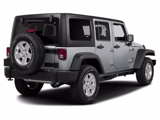 2015 Billet Silver Metallic Clearcoat Jeep Wrangler Unlimited Sport 4X4 SUV