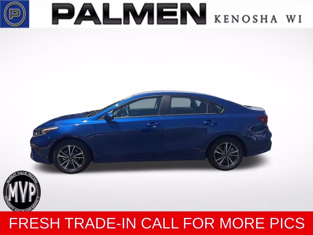 2023 Deep Sea Blue Kia Forte LXS FWD Sedan