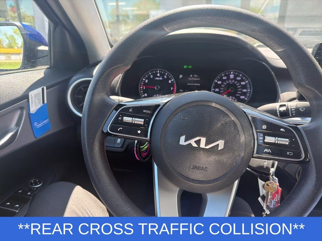 2023 Deep Sea Blue Kia Forte LXS FWD Sedan