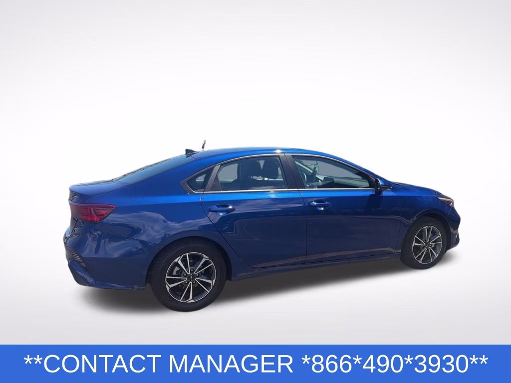 2023 Deep Sea Blue Kia Forte LXS FWD Sedan