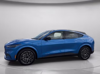 2025 Blue Metallic Ford Mustang Mach-E Premium AWD SUV