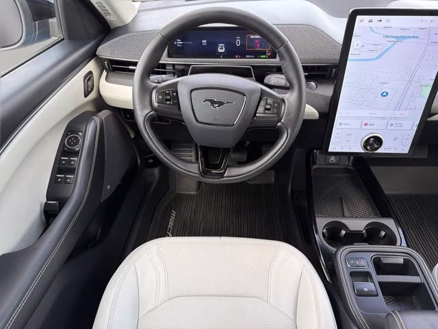 2025 Blue Metallic Ford Mustang Mach-E Premium AWD SUV