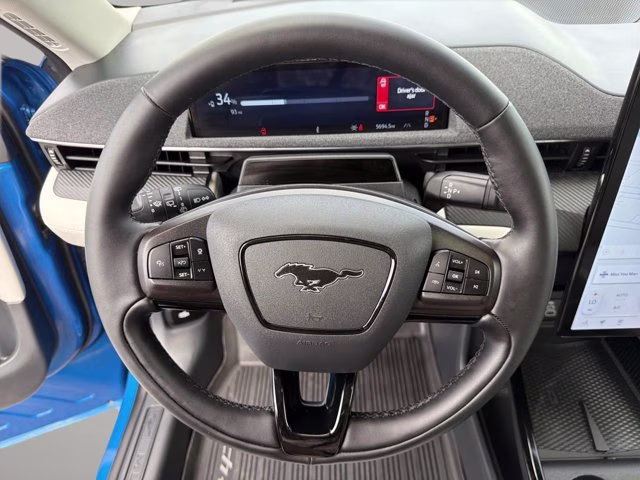 2025 Blue Metallic Ford Mustang Mach-E Premium AWD SUV