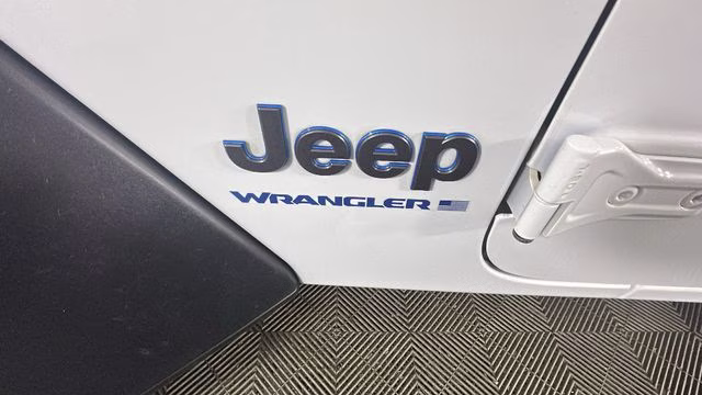 2024 Bright White Clearcoat Jeep Wrangler Sport S 4xe 4X4 SUV