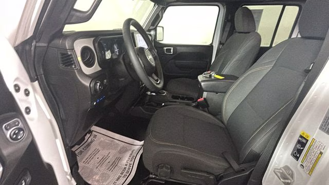 2024 Bright White Clearcoat Jeep Wrangler Sport S 4xe 4X4 SUV