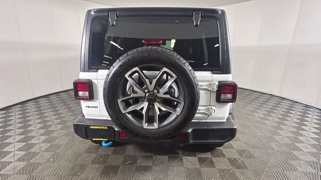 2024 Bright White Clearcoat Jeep Wrangler Sport S 4xe 4X4 SUV