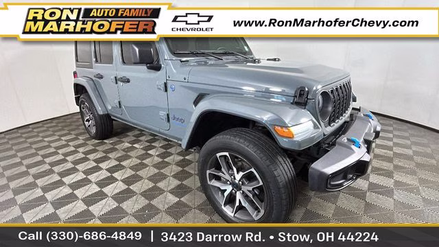 2024 Anvil Clear Coat Jeep Wrangler Sport S 4xe 4X4 SUV