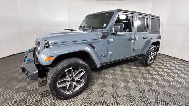 2024 Anvil Clear Coat Jeep Wrangler Sport S 4xe 4X4 SUV