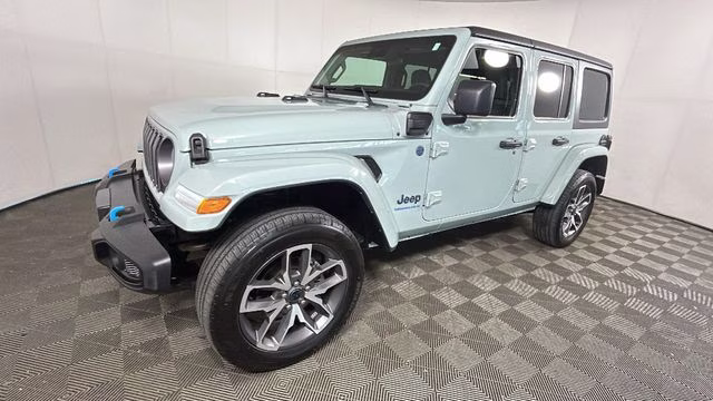 2024 Earl Clearcoat Jeep Wrangler Sport S 4xe 4X4 SUV
