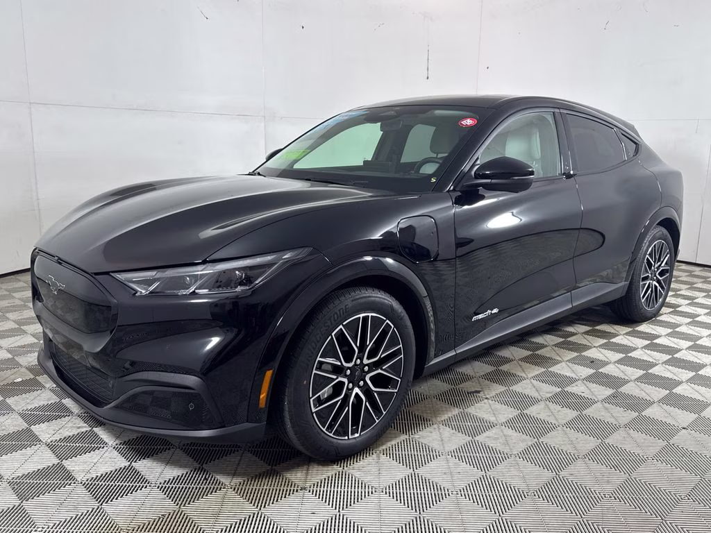 2025 Shadow Black Ford Mustang Mach-E Premium AWD SUV