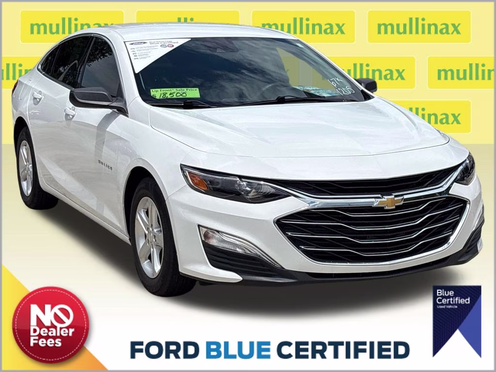 2023 Summit White Chevrolet Malibu LS FWD Sedan