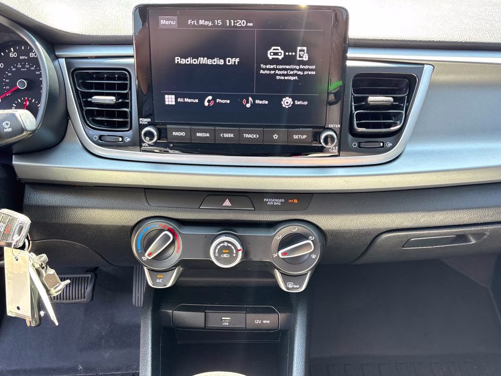 2023 Steel Gray Kia Rio S FWD Sedan