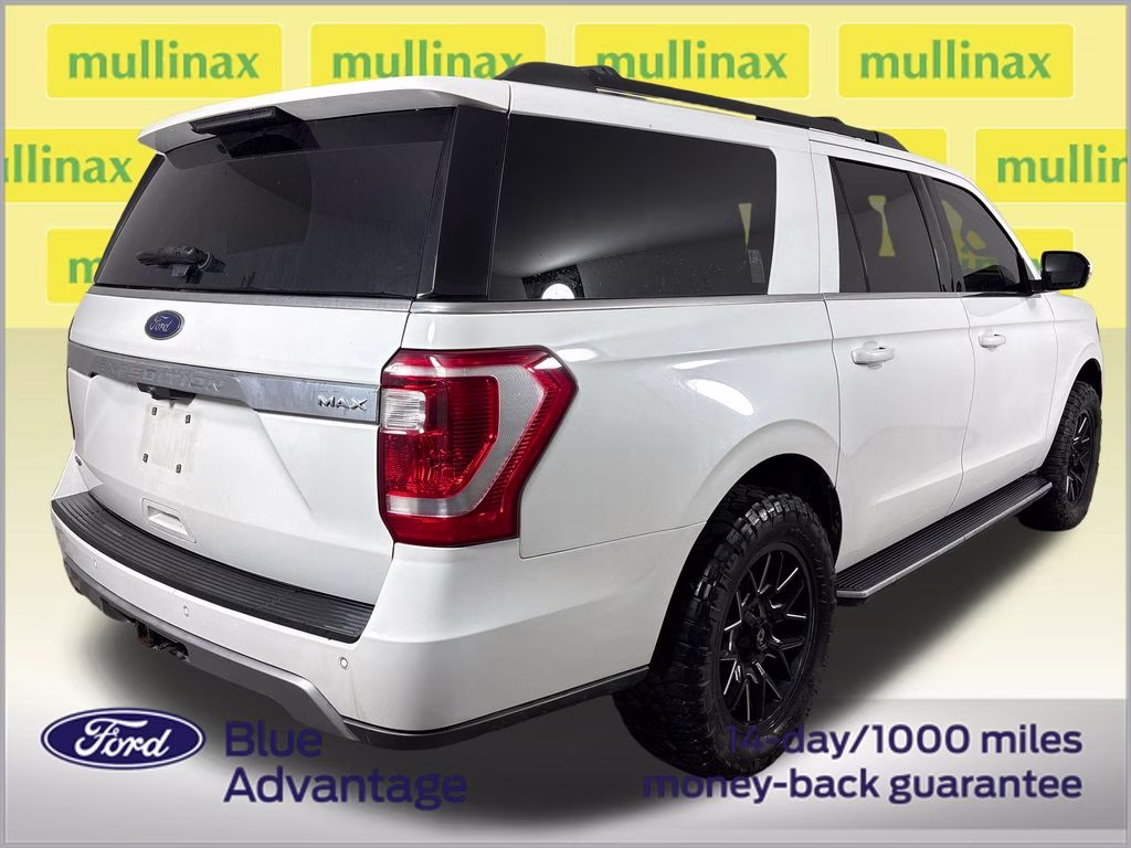 2021 White Metallic Ford Expedition Max XLT RWD SUV