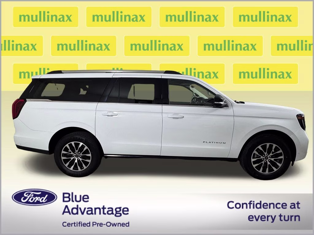 2025 Oxford White Ford Expedition Max Platinum 4X4 SUV