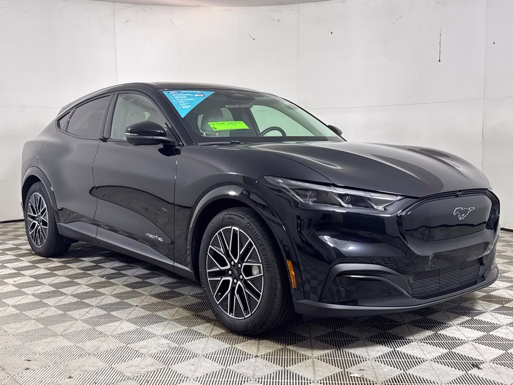 2025 Shadow Black Ford Mustang Mach-E Premium AWD SUV