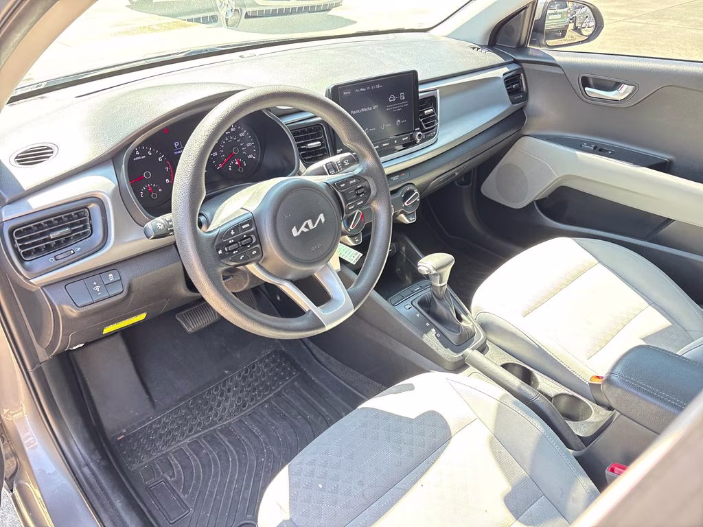 2023 Steel Gray Kia Rio S FWD Sedan