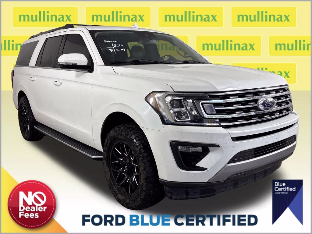 2021 White Metallic Ford Expedition Max XLT RWD SUV