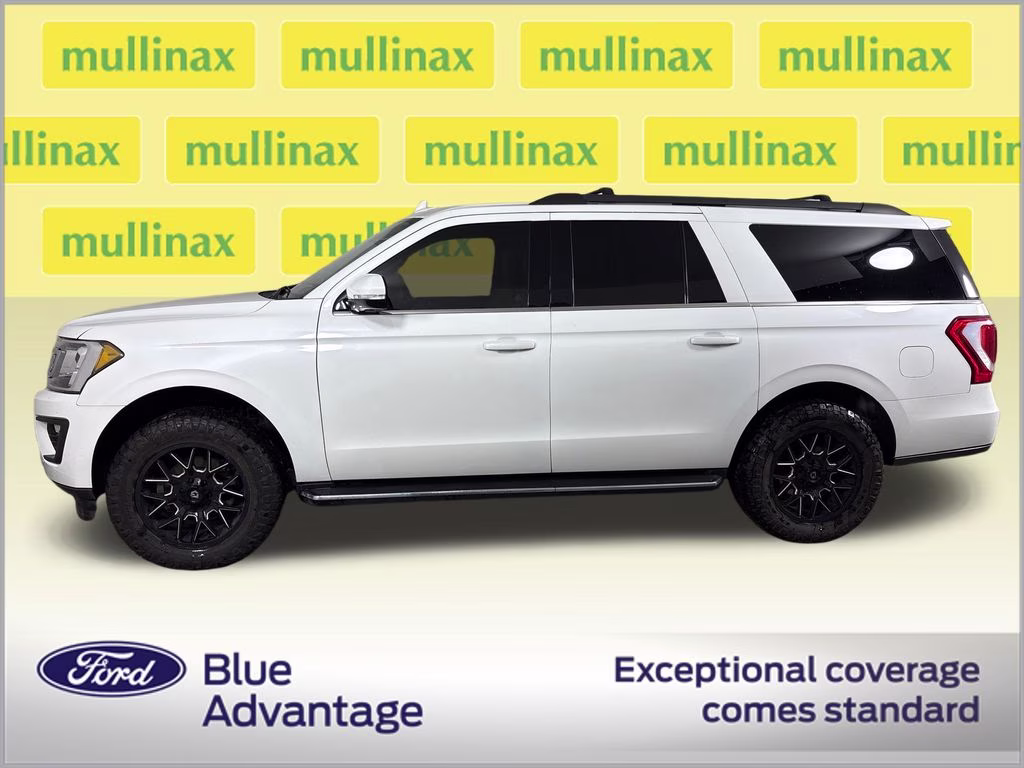 2021 White Metallic Ford Expedition Max XLT RWD SUV