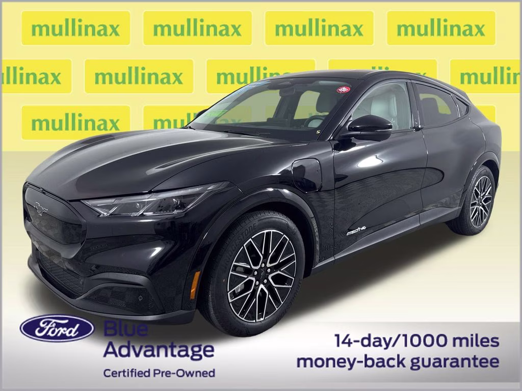 2025 Shadow Black Ford Mustang Mach-E Premium AWD SUV