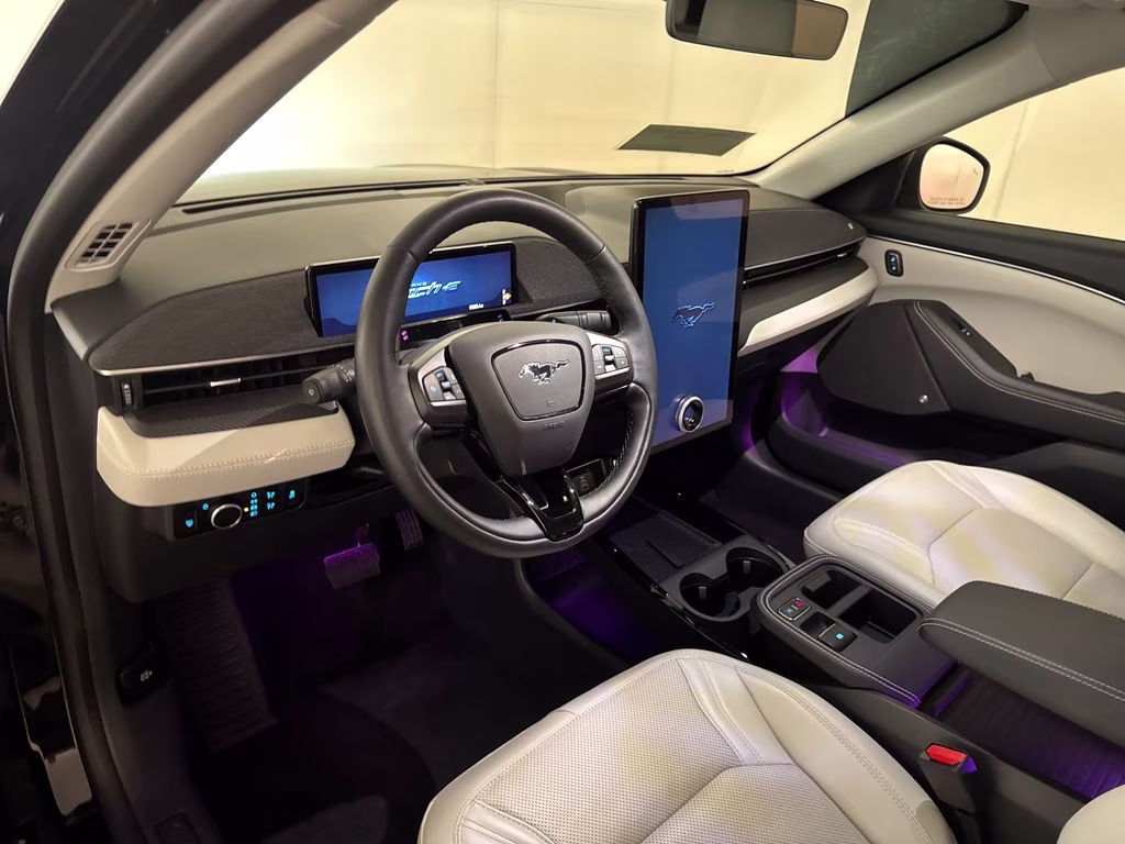 2025 Shadow Black Ford Mustang Mach-E Premium AWD SUV