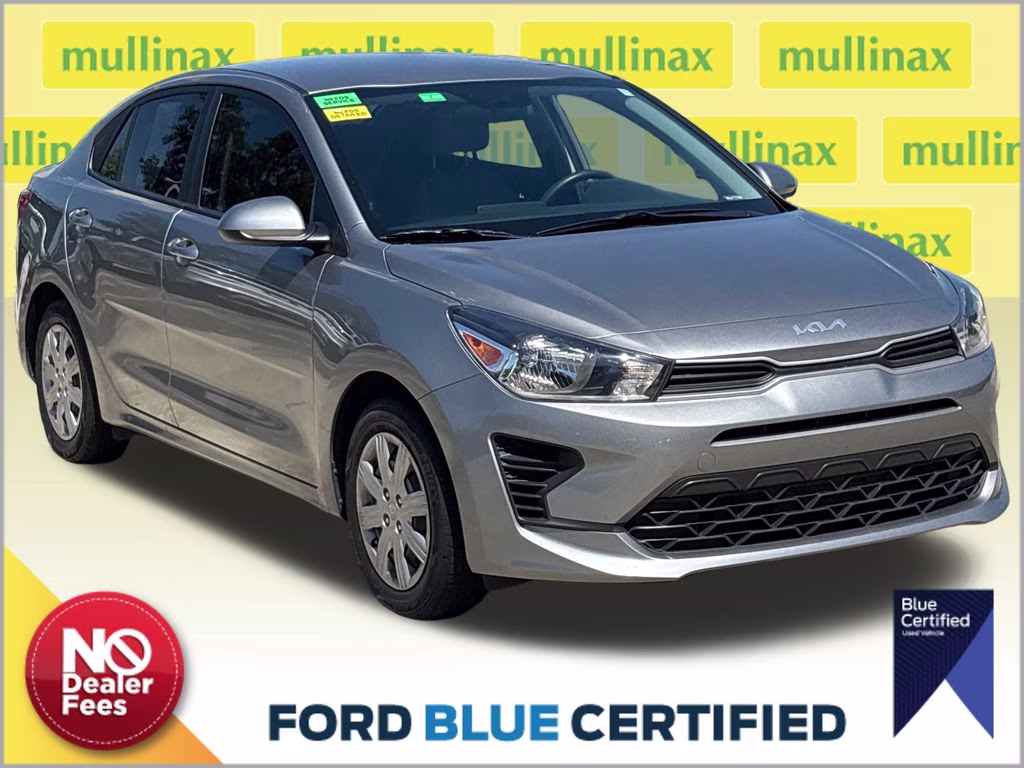2023 Steel Gray Kia Rio S FWD Sedan
