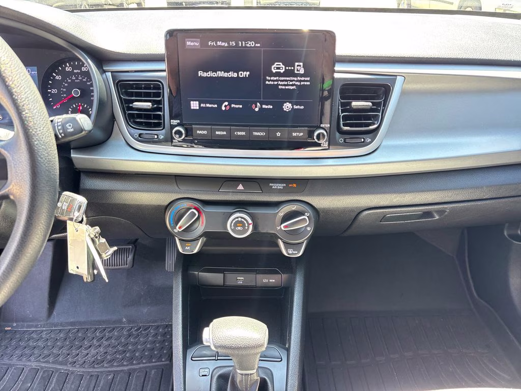 2023 Steel Gray Kia Rio S FWD Sedan