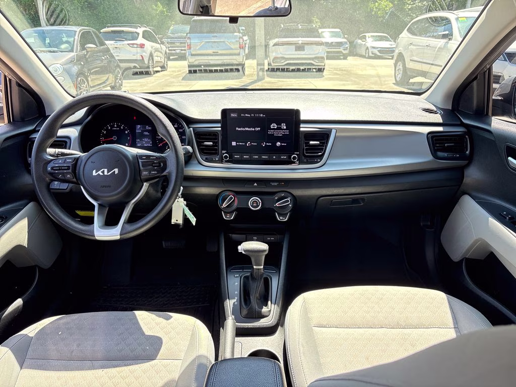 2023 Steel Gray Kia Rio S FWD Sedan